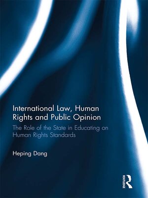 cover image of International Law, Human Rights and Public Opinion